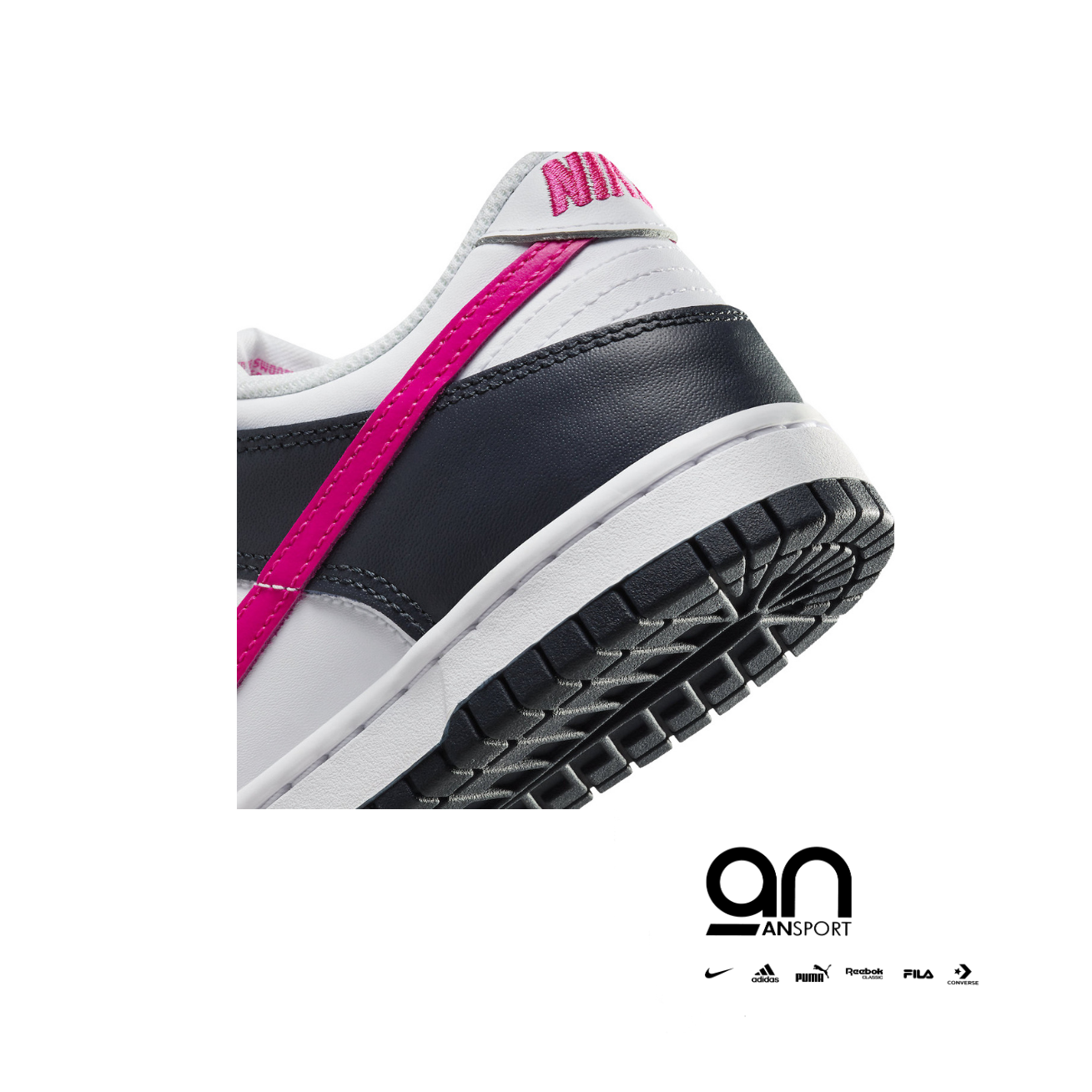 Nike Dunk Low GS Dark Obsidian Fierce Pink