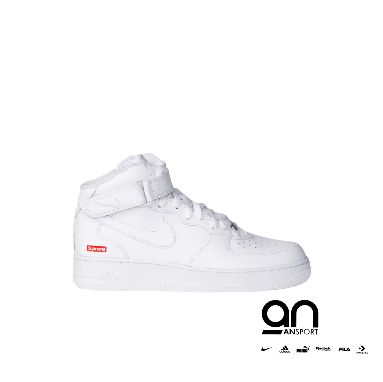 Nike Air Force 1 Supreme ホワイト-24.5 Nike Air Force 1 Low White Supreme | Mr.Sneaker
