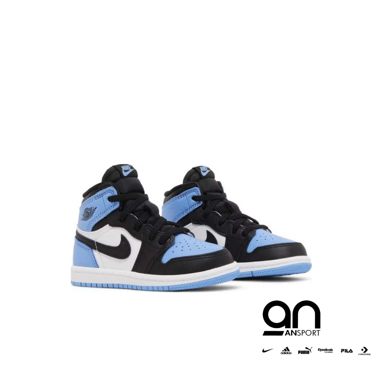 Air Jordan 1 Retro High OG TD 'UNC Toe'