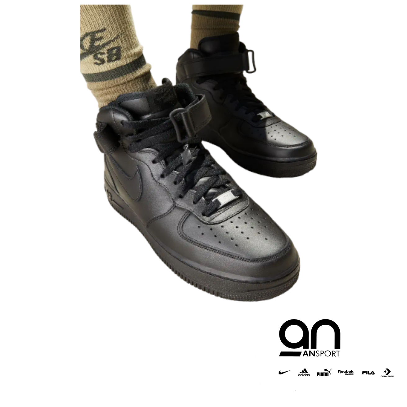 NIKE AF1 MID NERA .