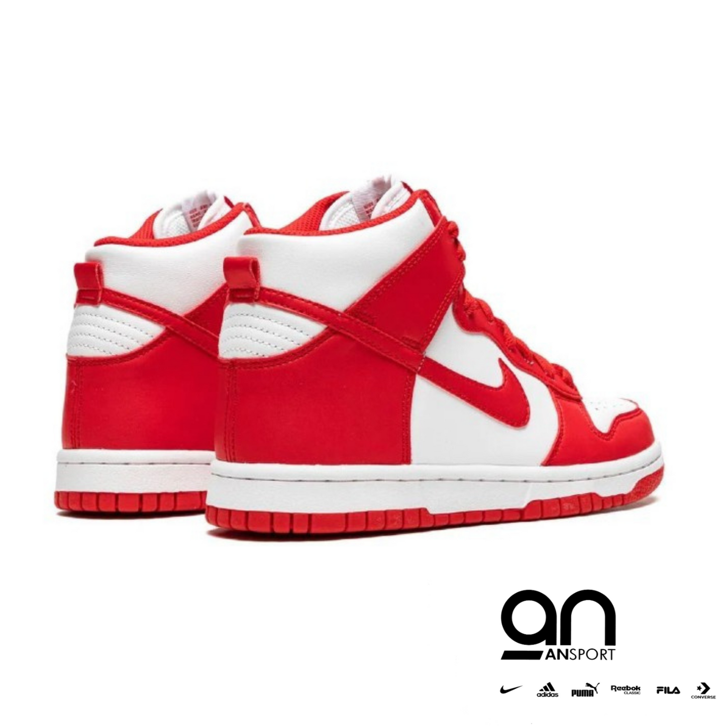 Nike Dunk High Championship White Red (GS)