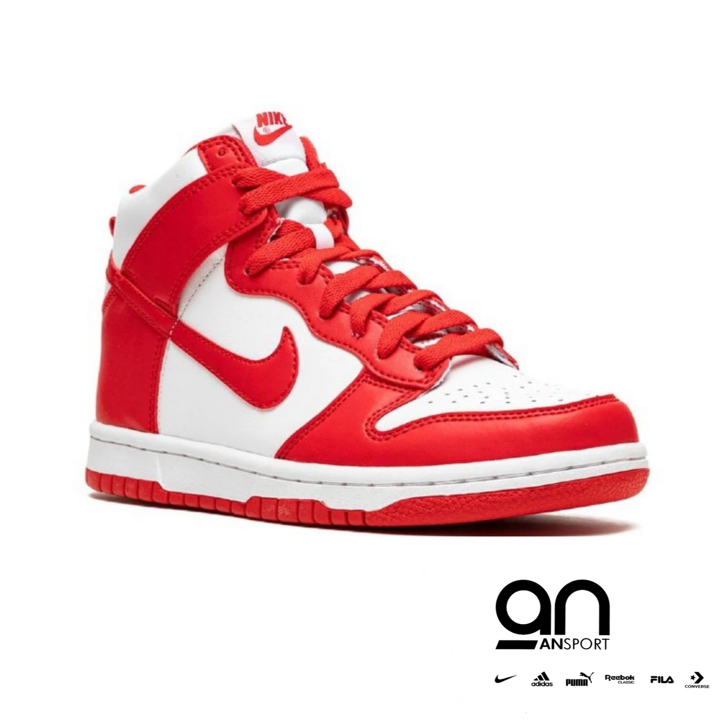 Nike Dunk High Championship White Red (GS)
