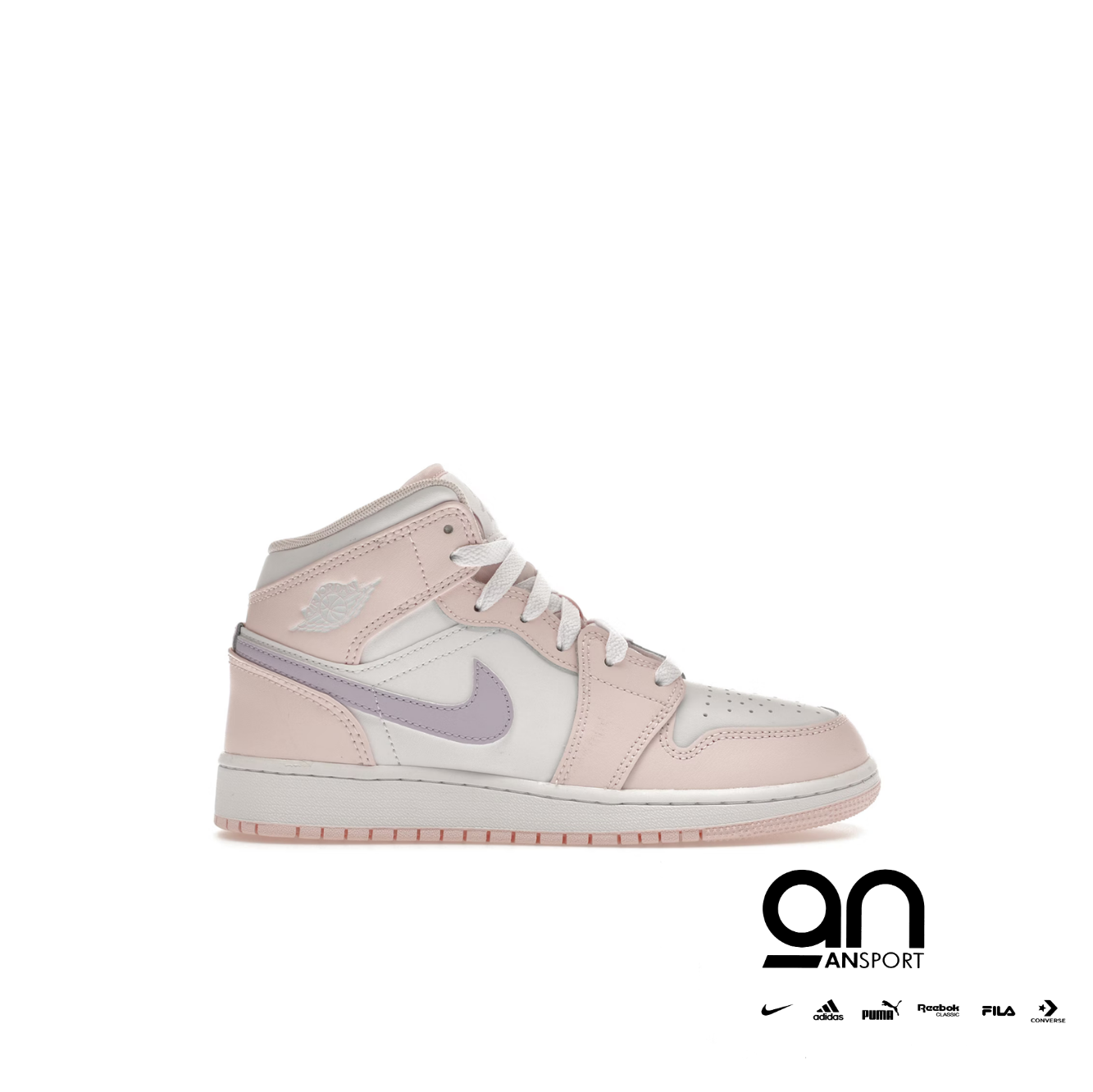 Jordan 1 Mid Pink Wash