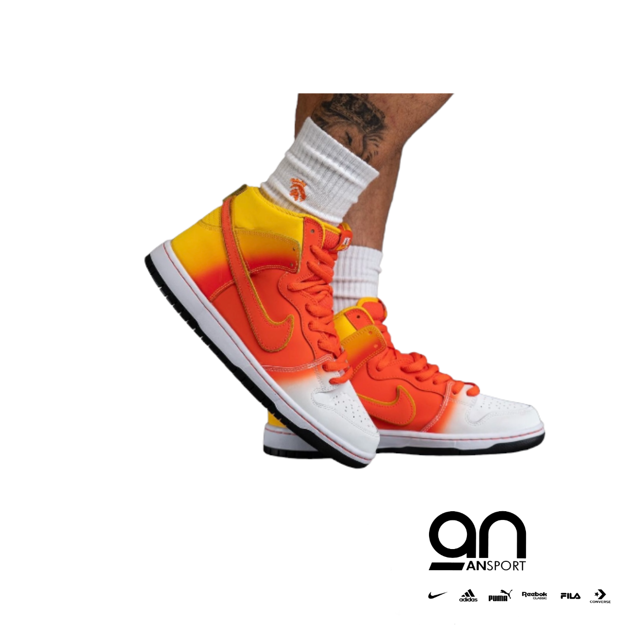NIKE SB DUNK HIGH ARANCIO