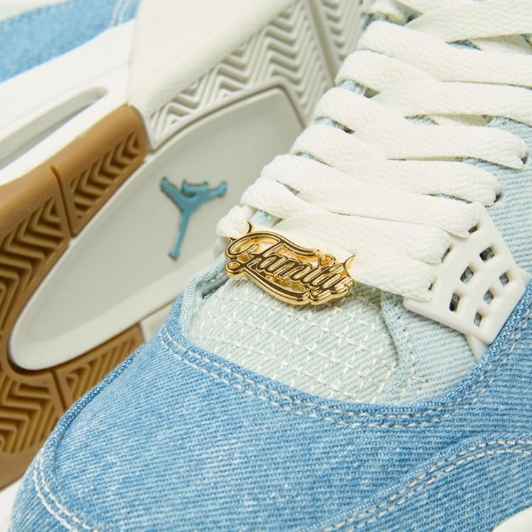 Wmns Air Jordan 4 Retro TEX 'Worn Blue Denim'