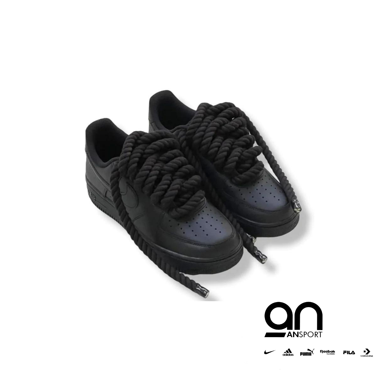 NIKE AF1 CORDA NERA