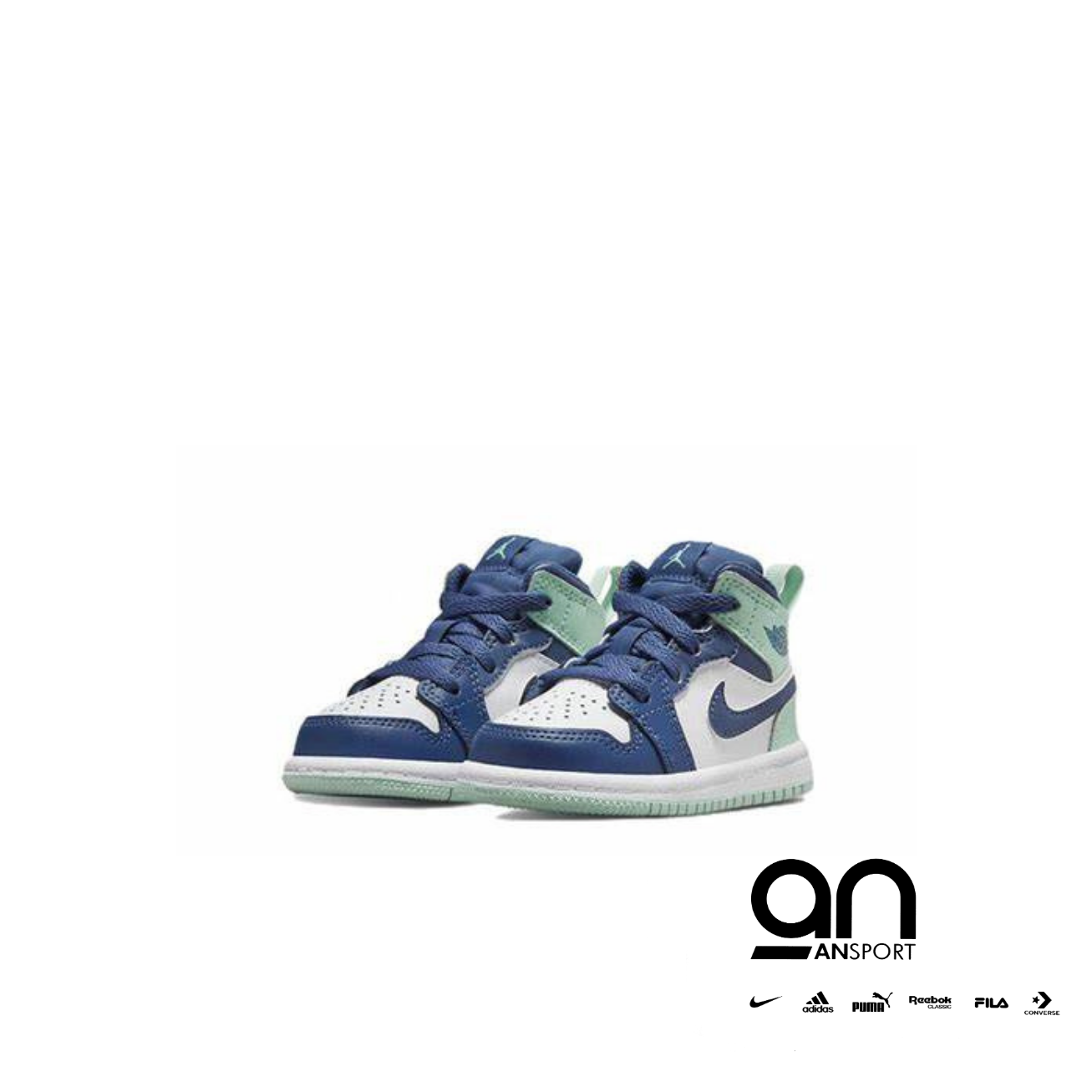 Air Jordan 1 Mid TD 'Blue Mint'