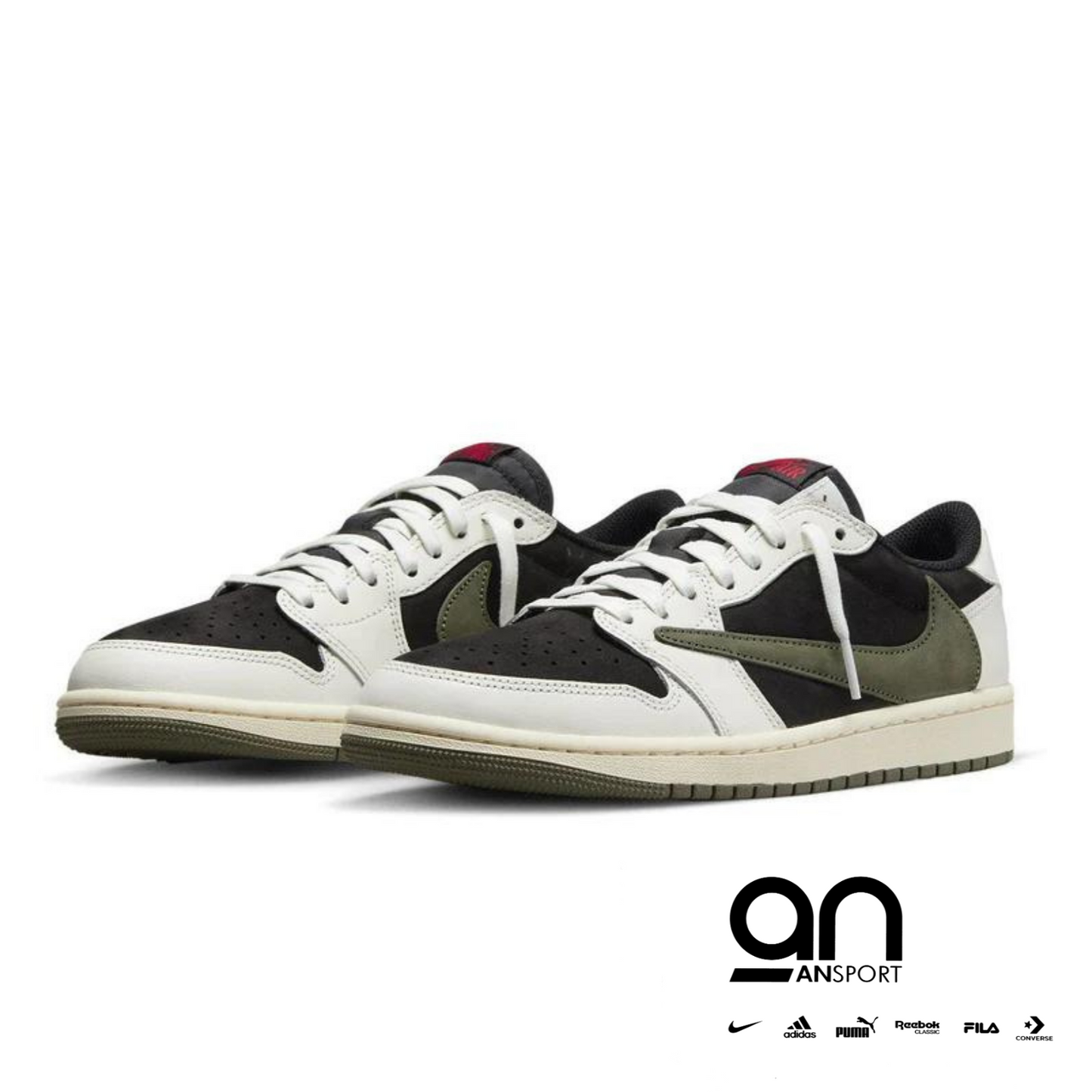 Air Jordan 1 Low OG Olive x Travis Scott