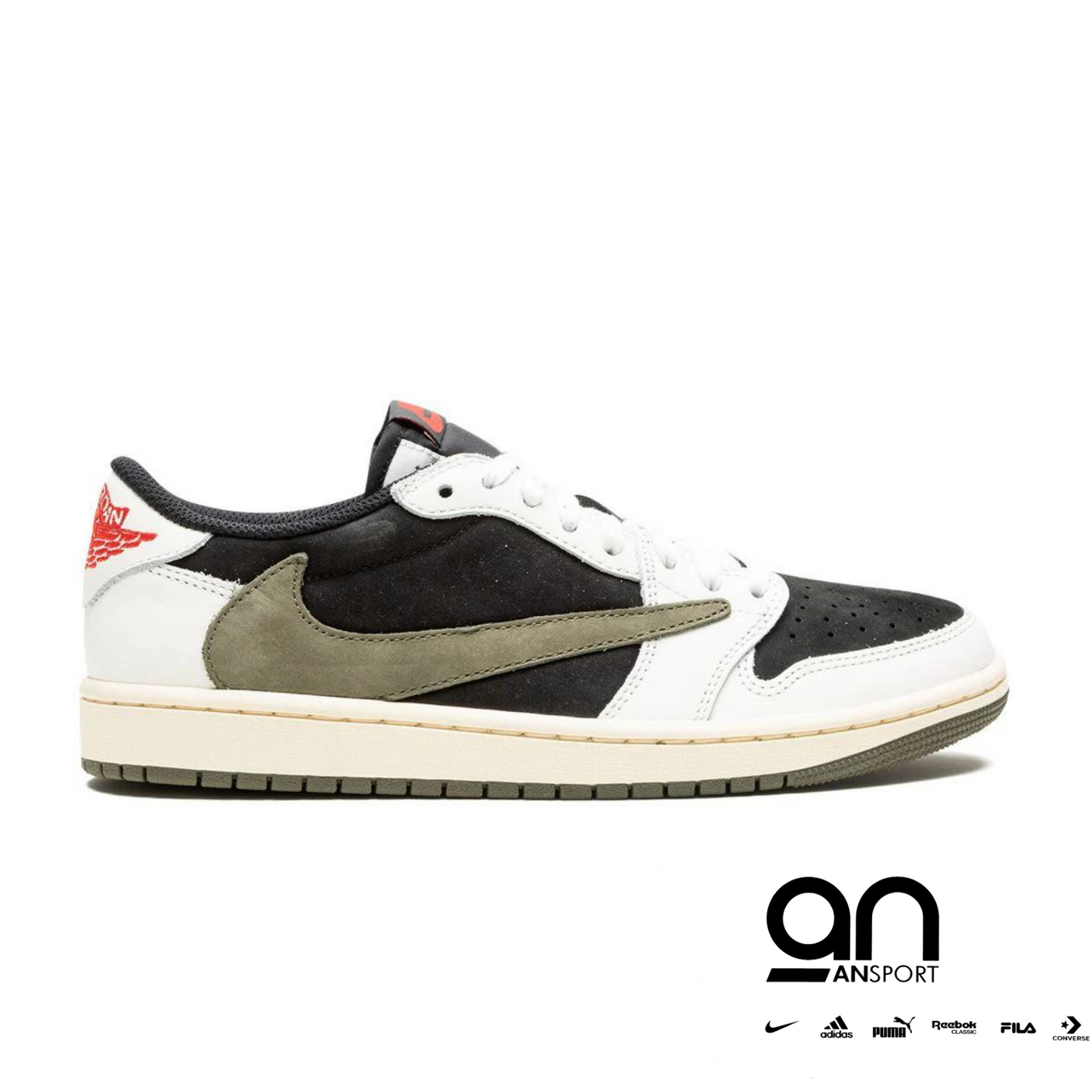 Air Jordan 1 Low OG Olive x Travis Scott