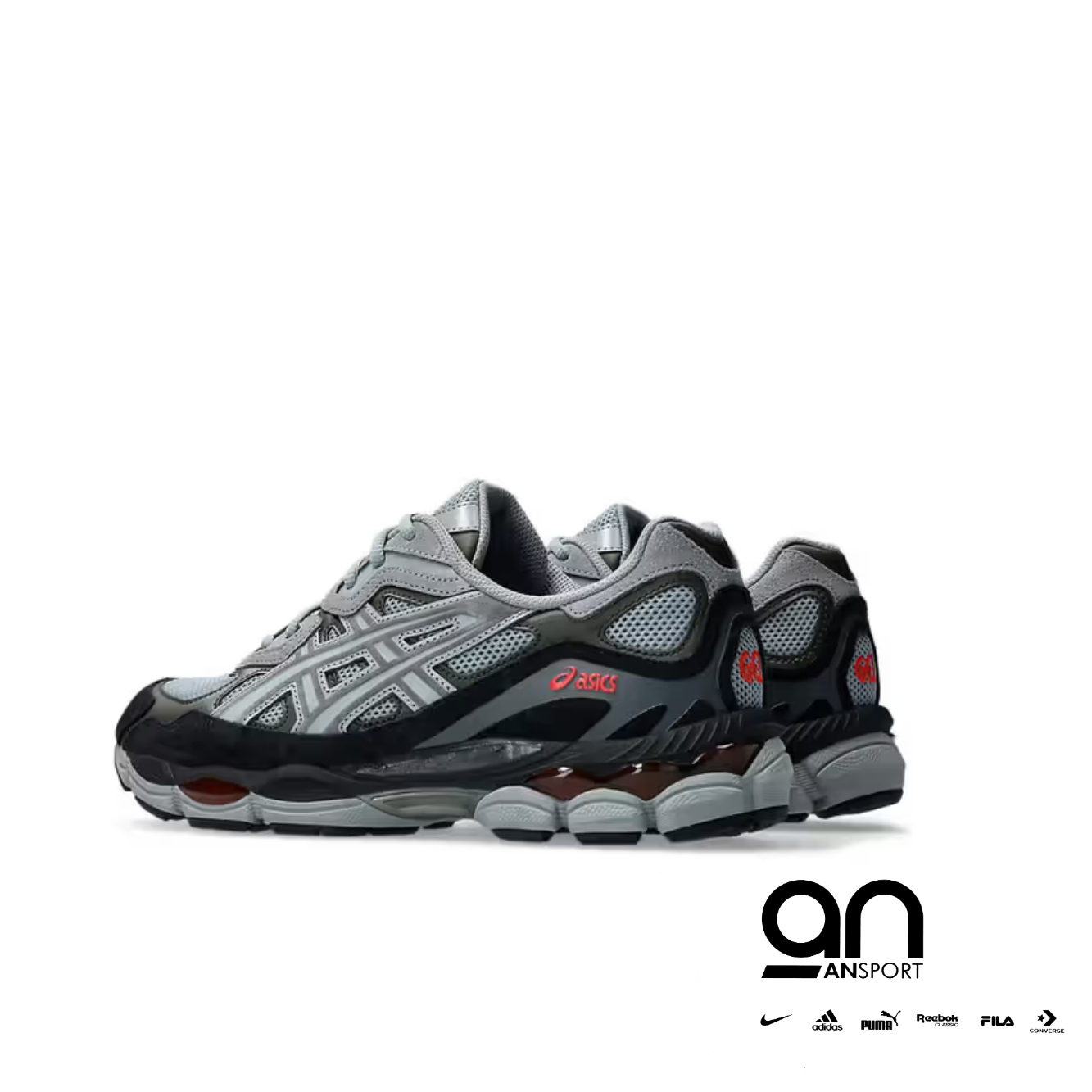 ASICS GEL-NYC Surfaces in “Gravel Black/Infrared”