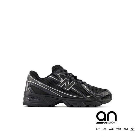 New Balance 740v2 Black Silver Metallic