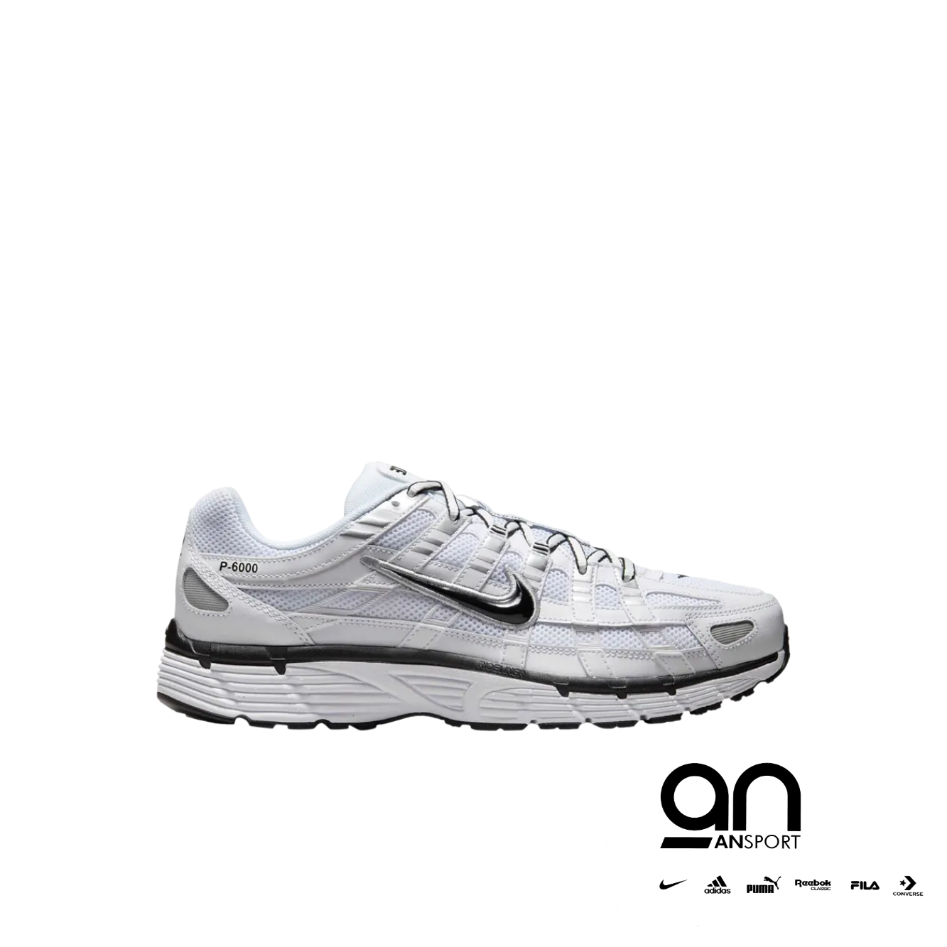 P-6000 'White Metallic Silver Black'