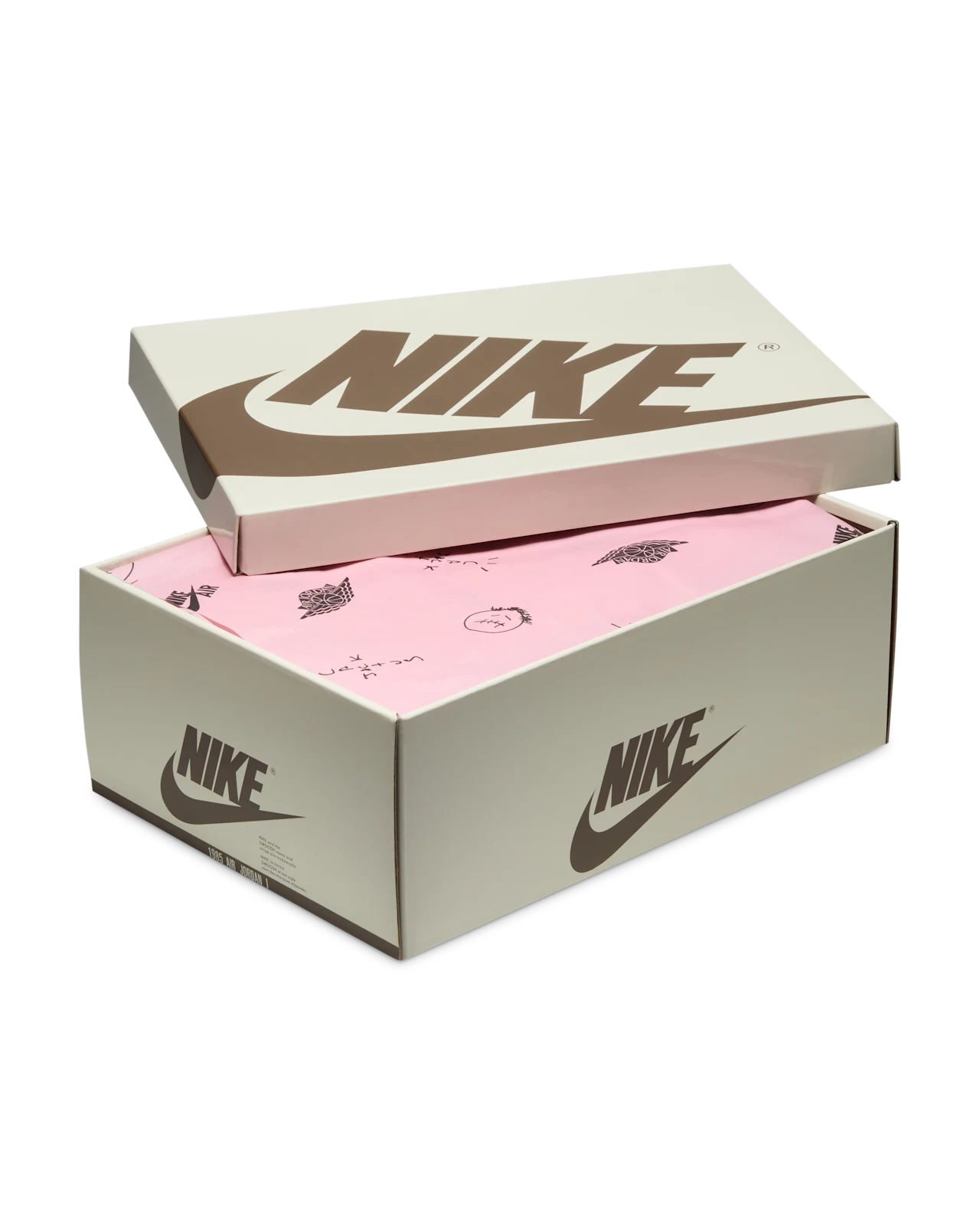 Air Jordan 1 x Travis Scott Velvet Brown and Dark Mocha