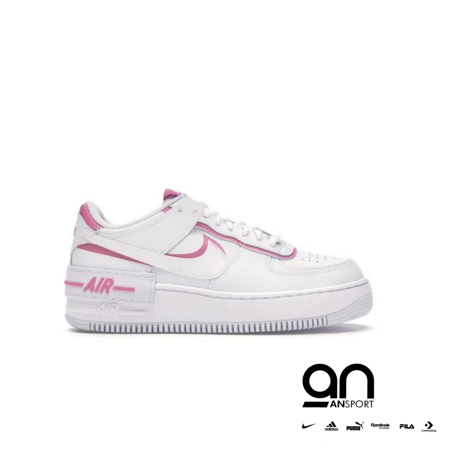 Af1 Shadow White Magic Flamingo (W)