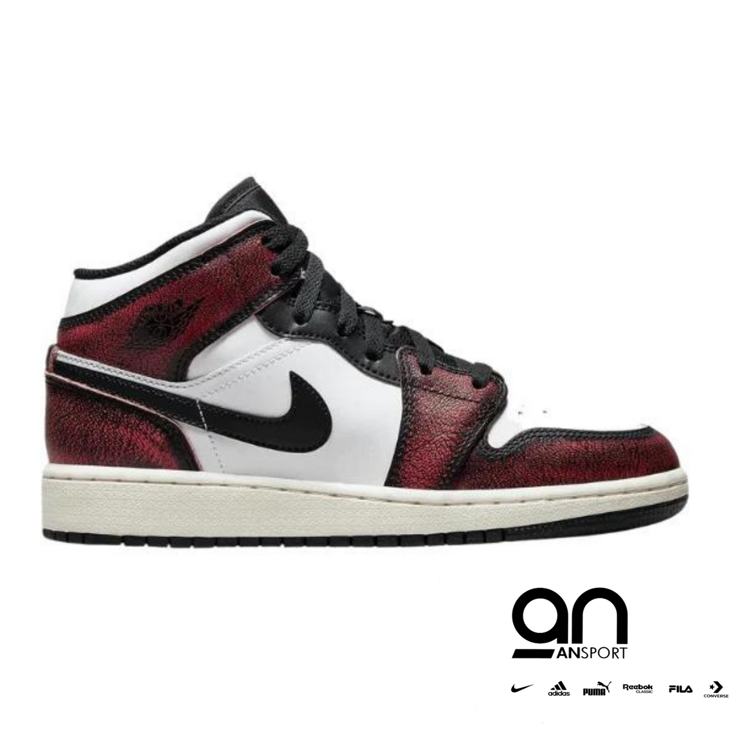 Jordan 1 Mid Wear-Away Chicago (GS)
