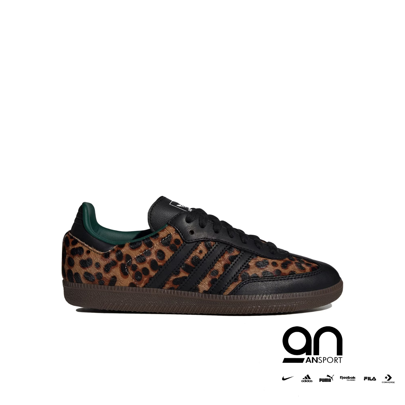 adidas Samba OG Leopard Collegiate Green (W)