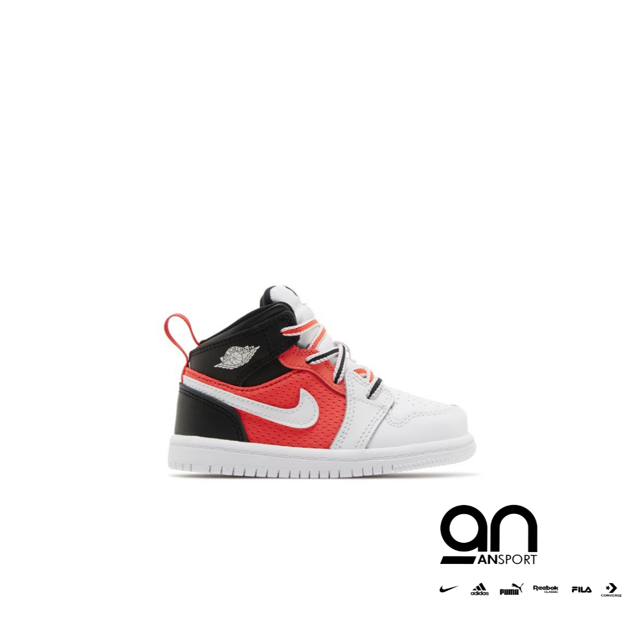 AIR JORDAN 1 MID SE TD 'WHITE INFRARED'