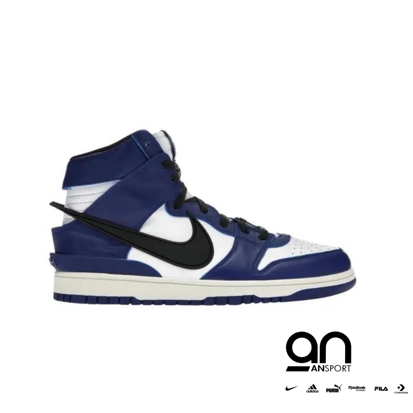 Nike Dunk High AMBUSH Deep Royal