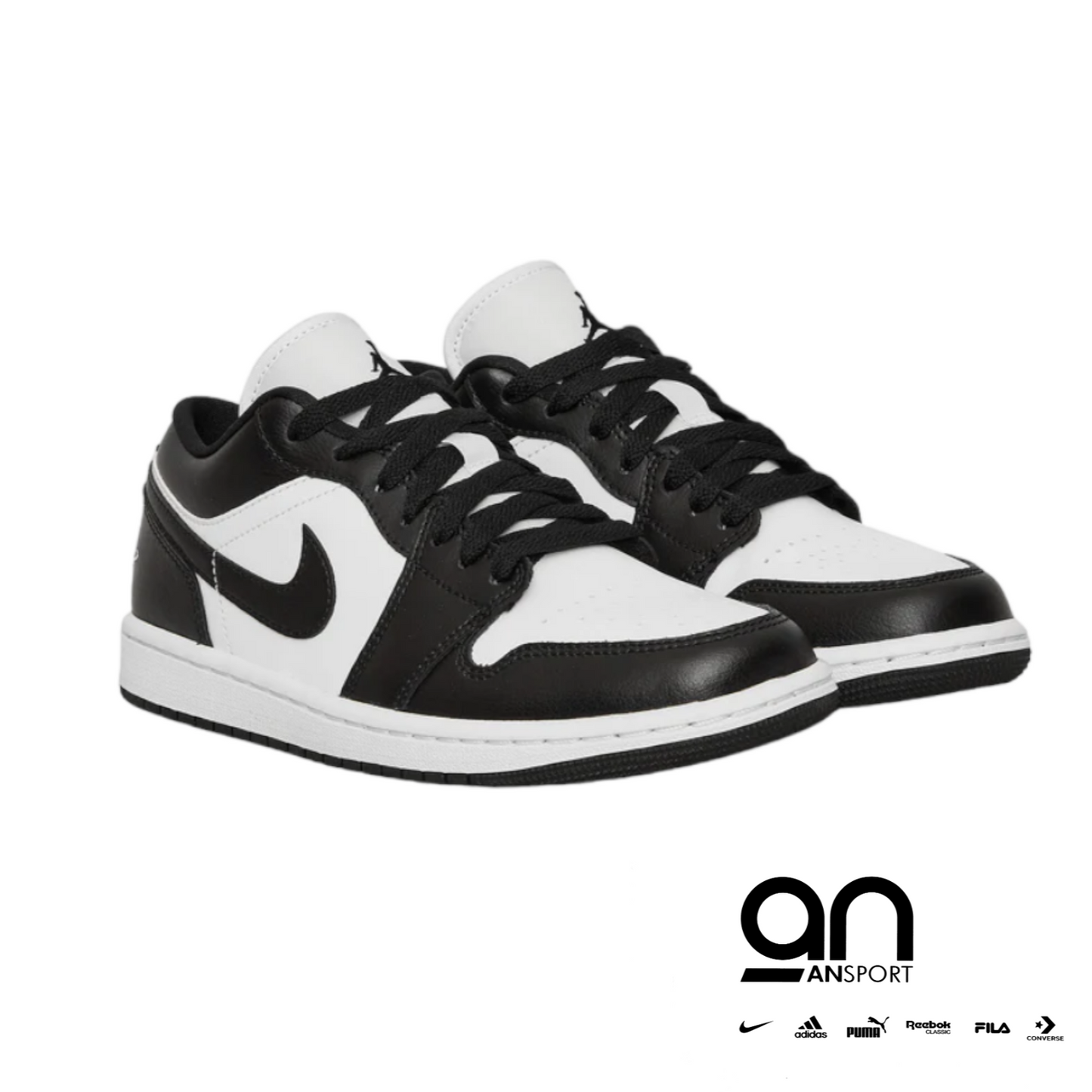 JORDAN 1 LOW NERA E BIANCA