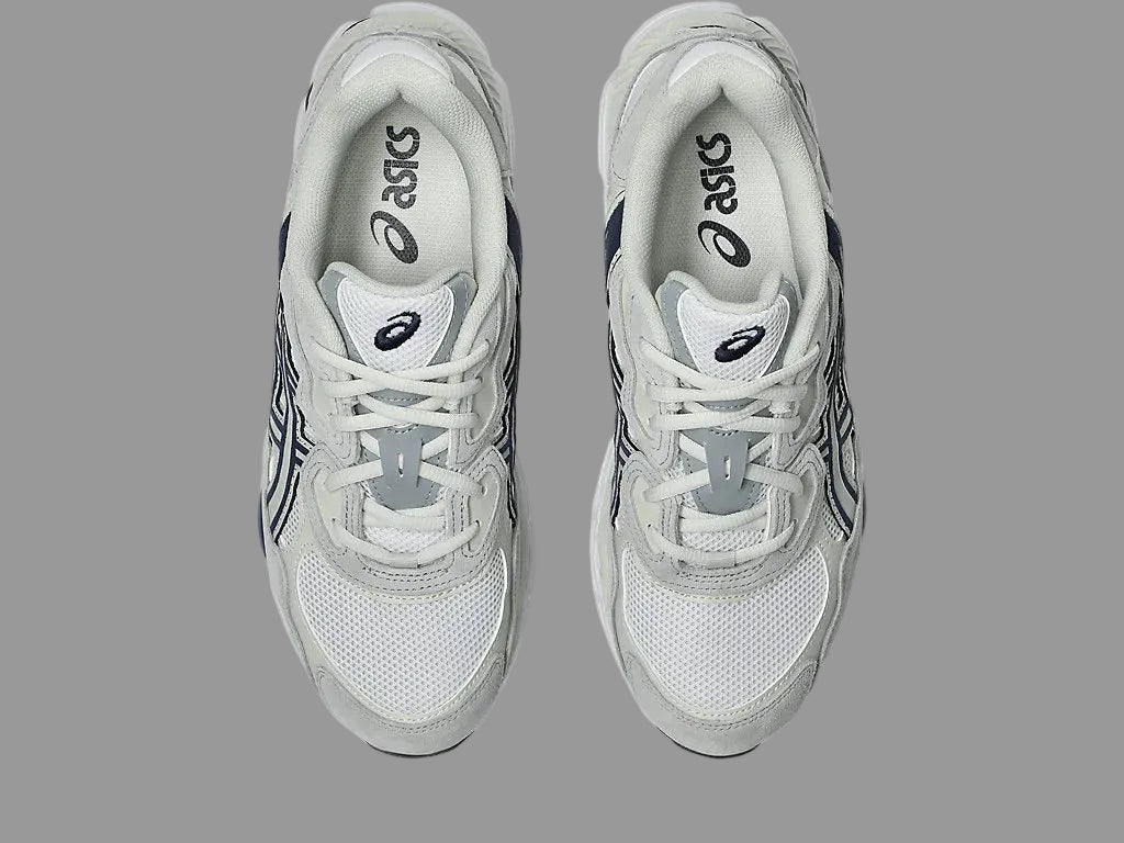 ASICS Gel-NYC White Midnight Navy Grey