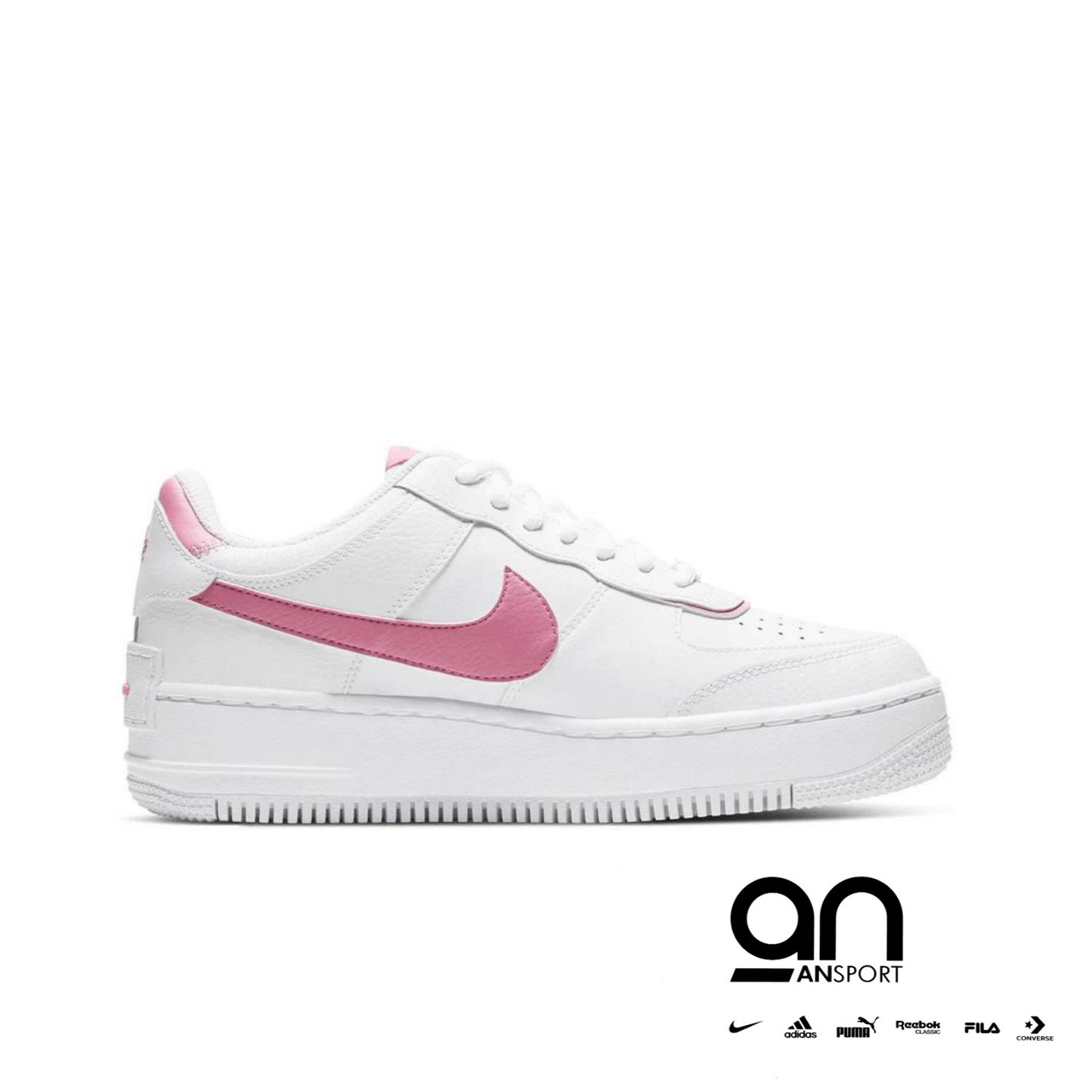 Af1 Shadow White Magic Flamingo (W)