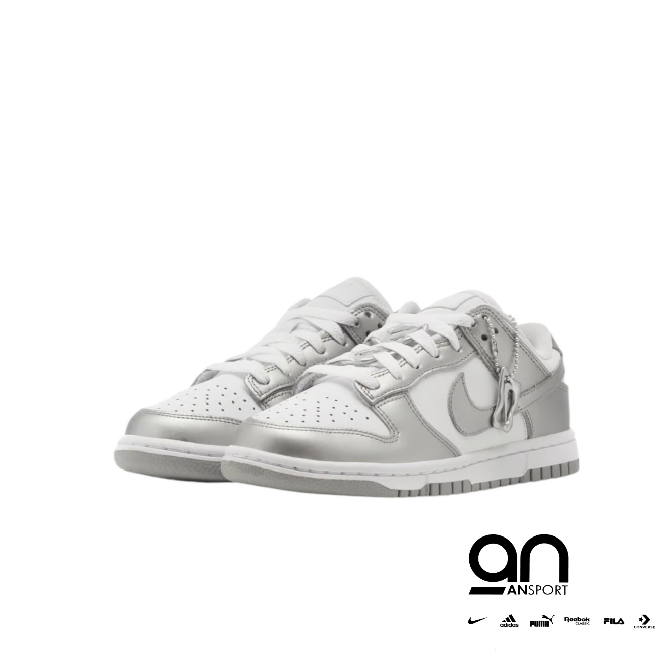 Nike Women's Dunk Low "Metallic Silver"