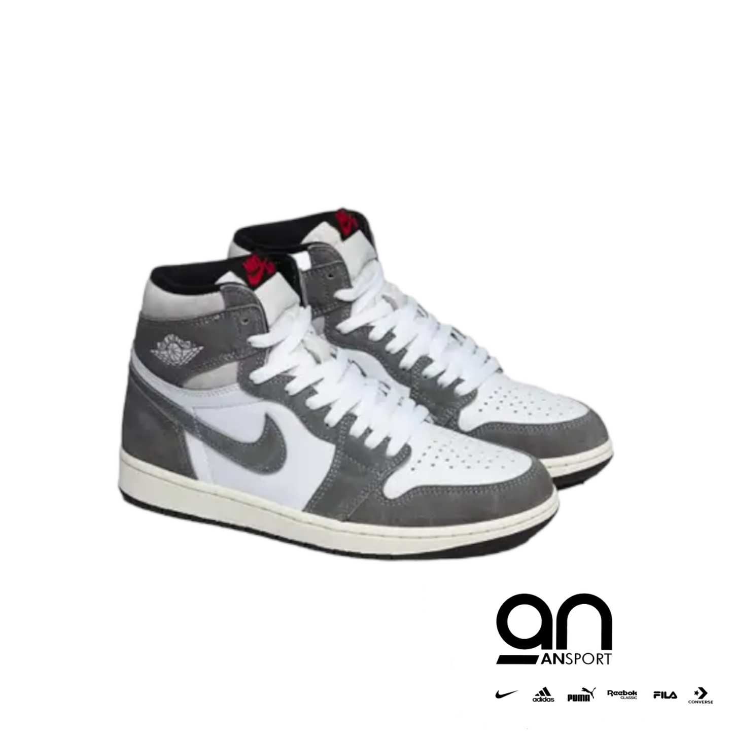 Jordan 1 High "Black And Smoke Grey"
