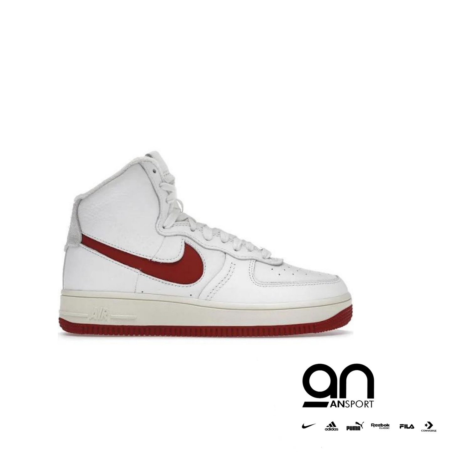Nike Air Force 1 High Sculpt Summit White Gym Red (W)
