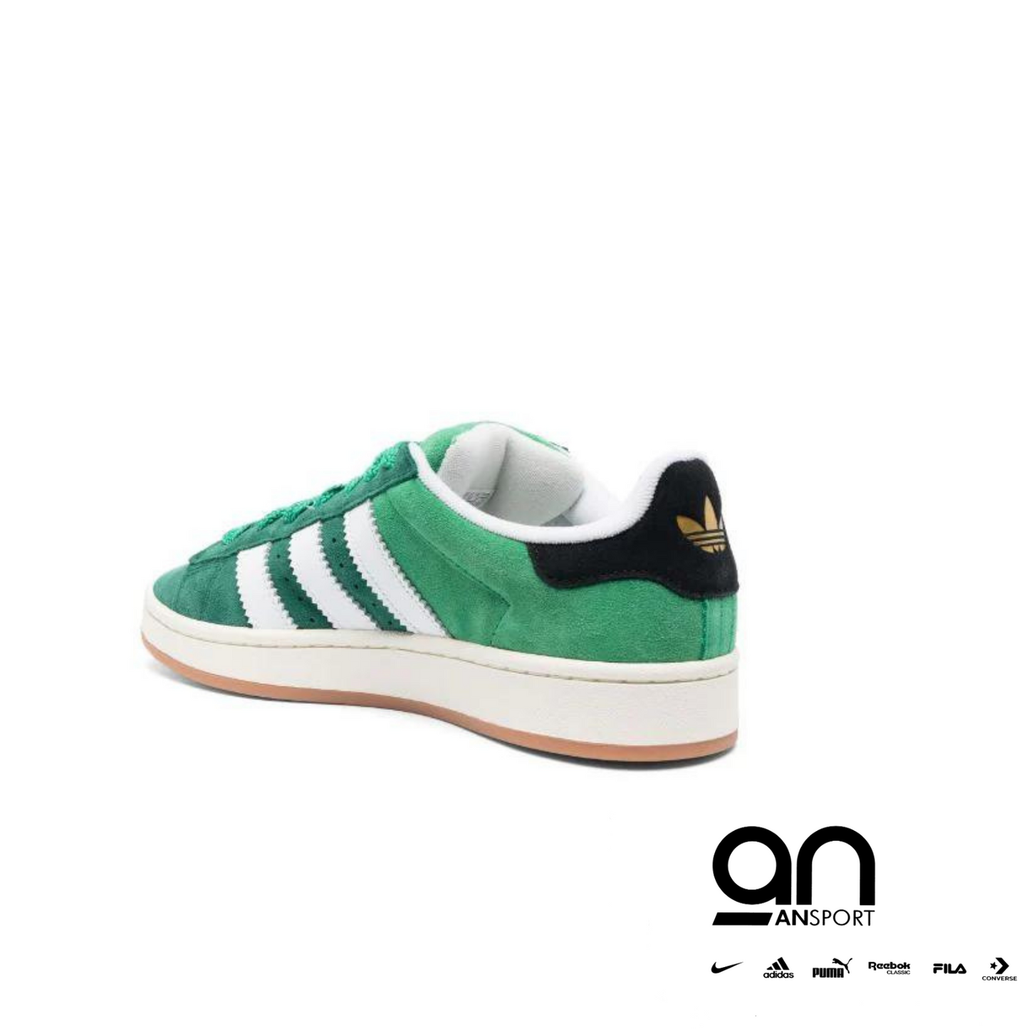 ADIDAS CAMPUS VERDE SCURO E CHIARO