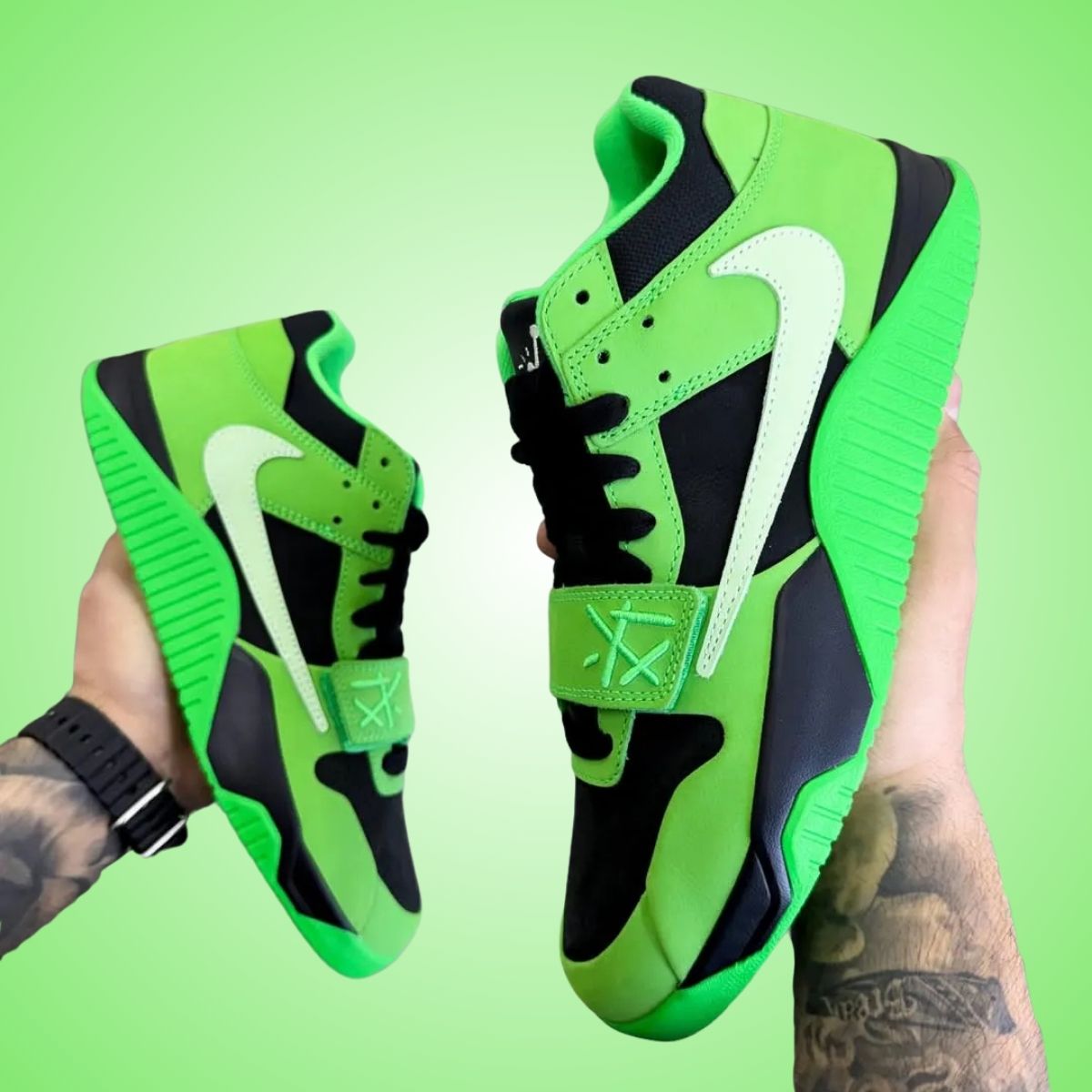 Travis Scott x Air Jordan Jordan Jumpman Jack TR 'Green Spark'