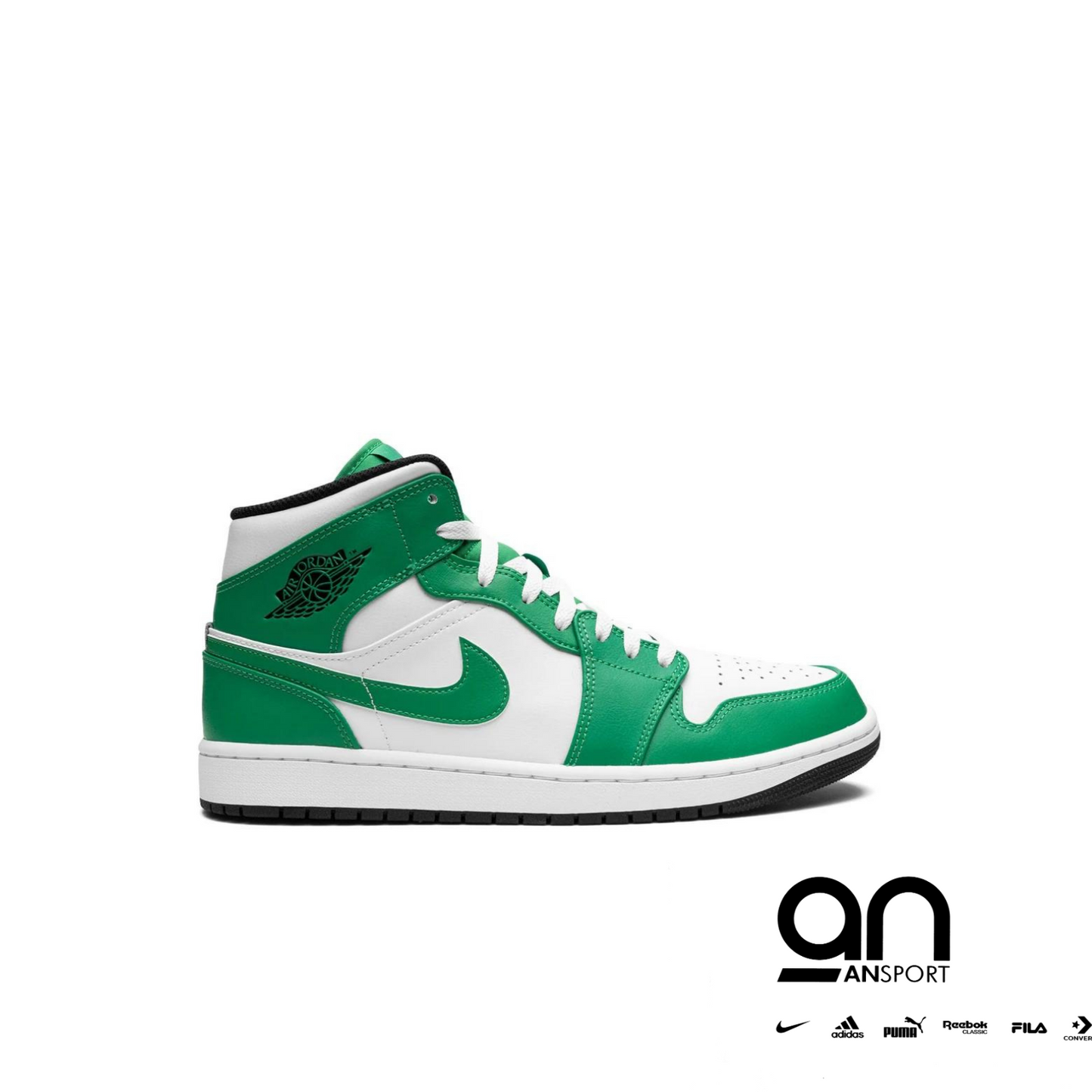 Jordan 1 Mid "Lucky green"