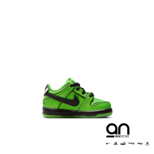 The Powerpuff x Nike SB Dunk Low Toddler Bubble