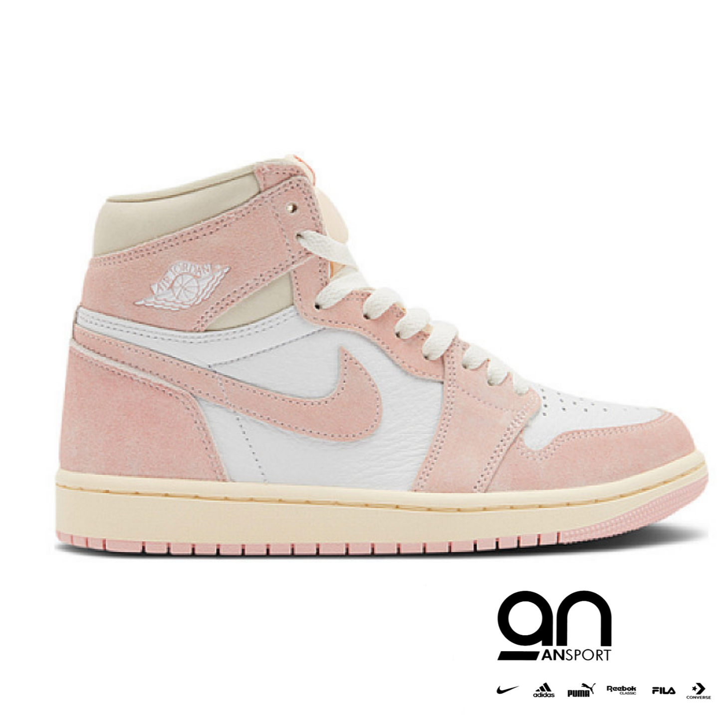 Jordan 1 High Washed Pink