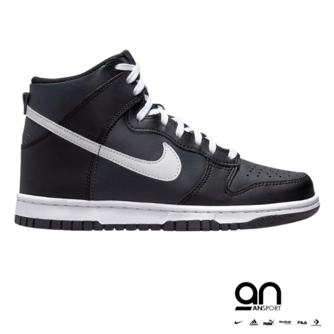 Nike Dunk High Black White (GS)
