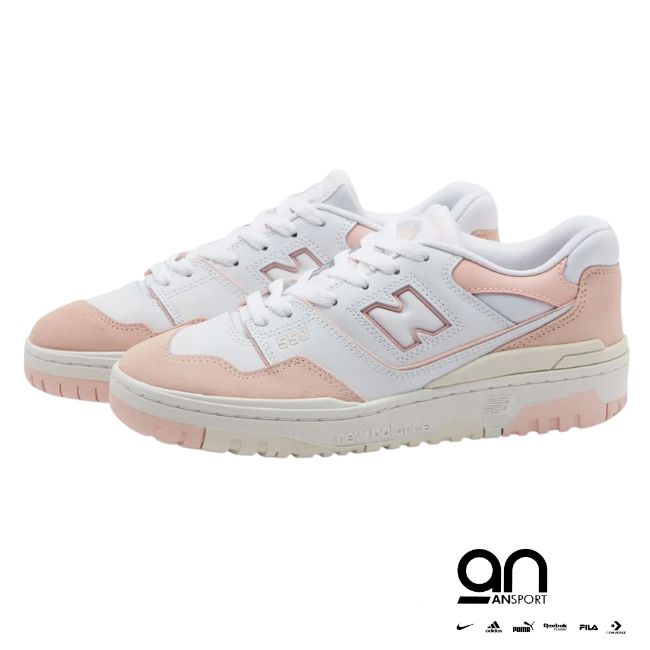 New Balance 550 White Pink Sea Salt (GS)