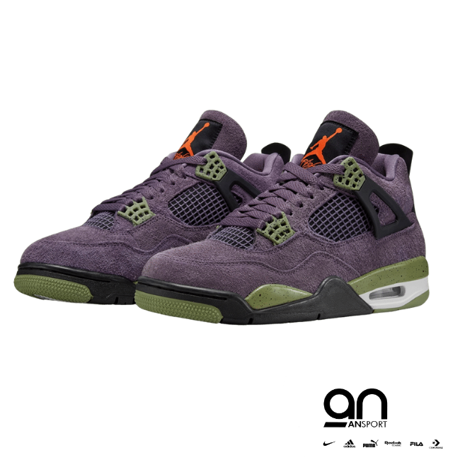 JORDAN 4 RETRO CANYON PURPLE