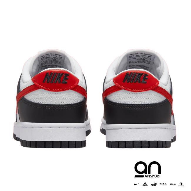 Nike Dunk Low Retro Red Swoosh Panda