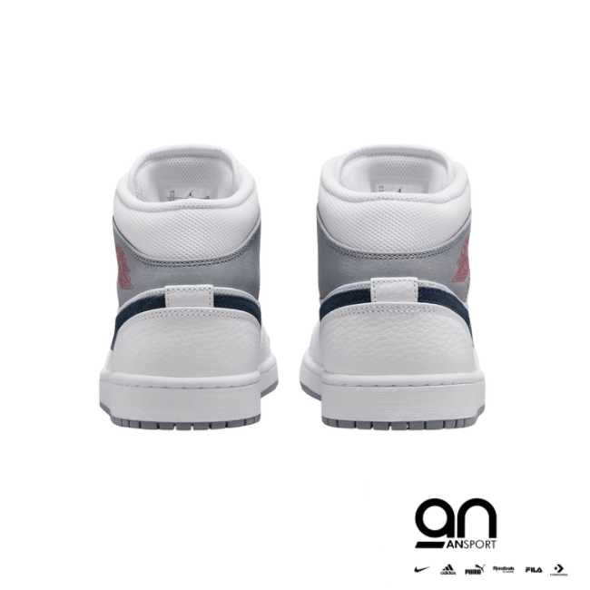 Jordan 1 Mid Paris White