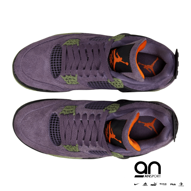 JORDAN 4 RETRO CANYON PURPLE