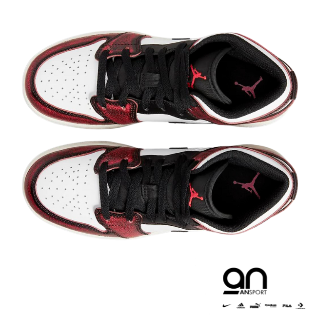 Jordan 1 Mid Wear-Away Chicago (GS)