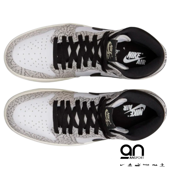 Jordan 1 Retro High OG White Cement