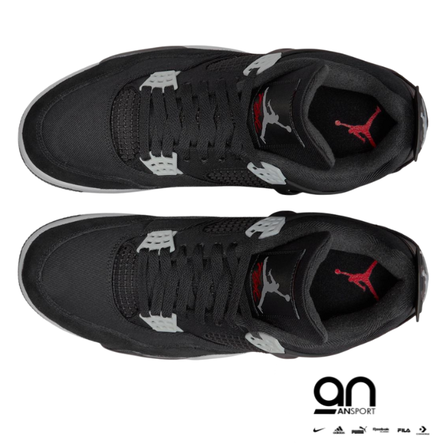 Jordan 4 Retro SE Black Canvas