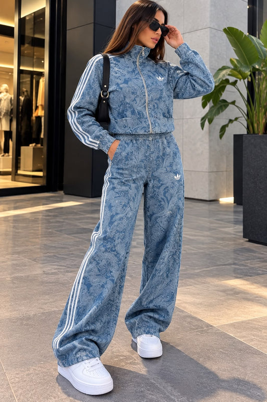 TUTA ADIDAS JEANS' DONNA