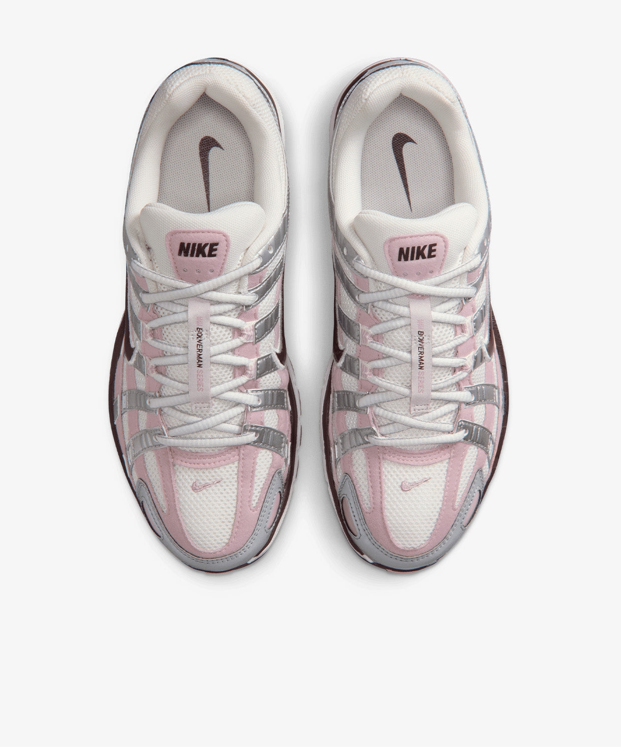 NIKE P-6000 WHITE CHALK BURGUNDY