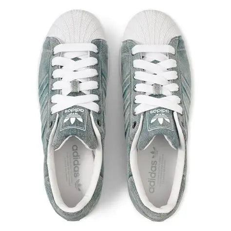 ADIDAS SUPERSTAR WASHED DENIM