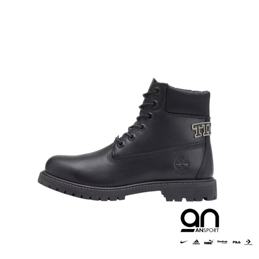 TIMBERLAND PREMIUM 6 IN LACE WATERPROOF BLACK FULL GRAIN
