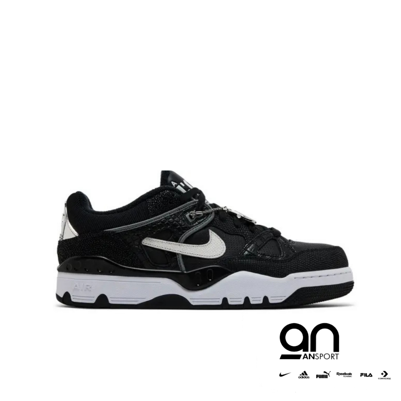 Nigo x Nike Air Force 3 Low 'Black Croc'