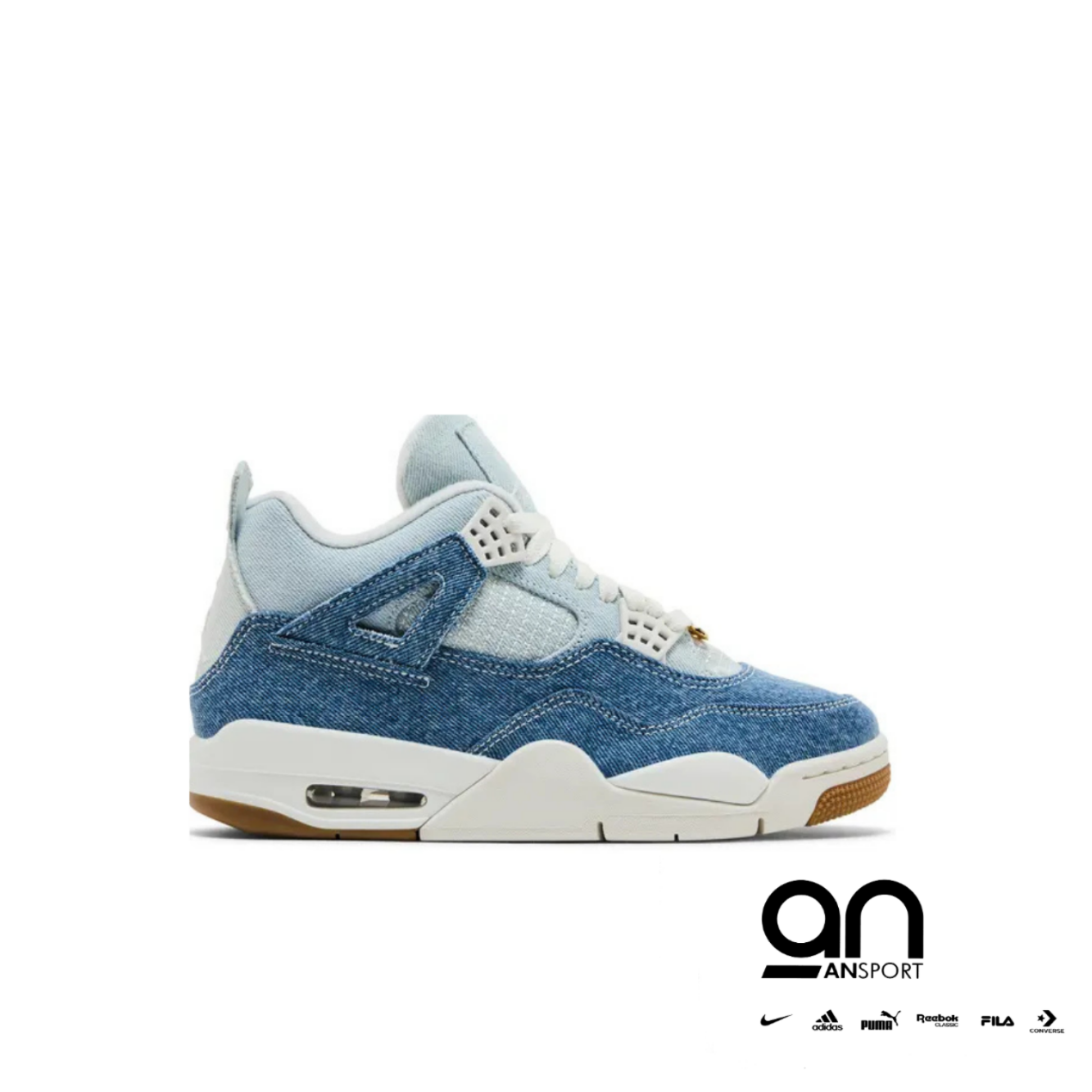 Wmns Air Jordan 4 Retro TEX 'Worn Blue Denim'