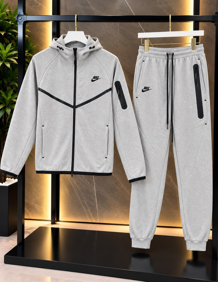TUTA NIKE TECH GRIGIA