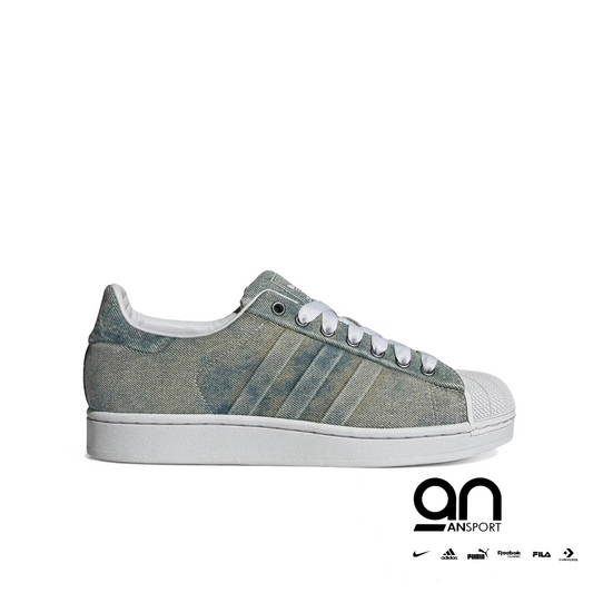 ADIDAS SUPERSTAR WASHED DENIM